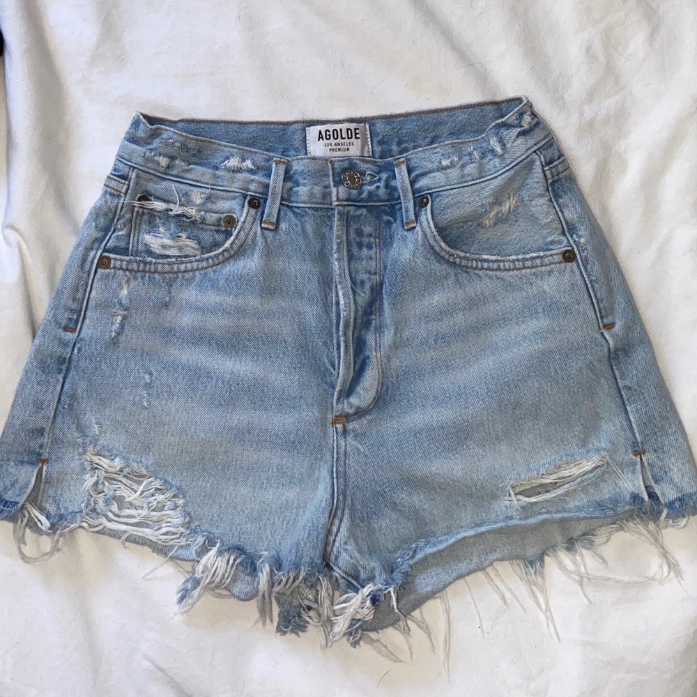 AGOLDE High Ride Jaden shorts